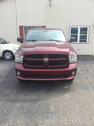 2017 RAM 1500 for sale at Stewart's Motor Sales in Byesville OH