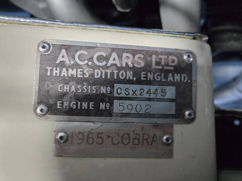 1965 Shelby Cobra