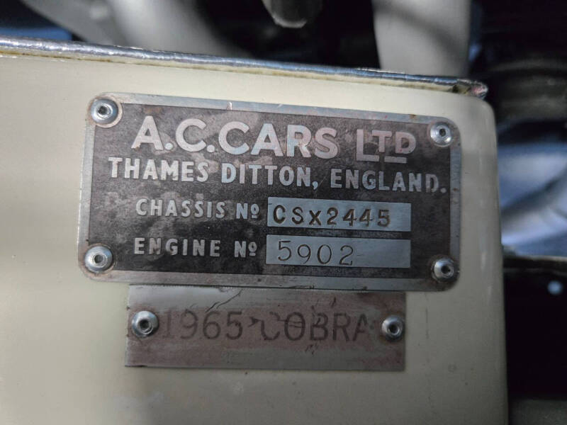 1965 Shelby Cobra