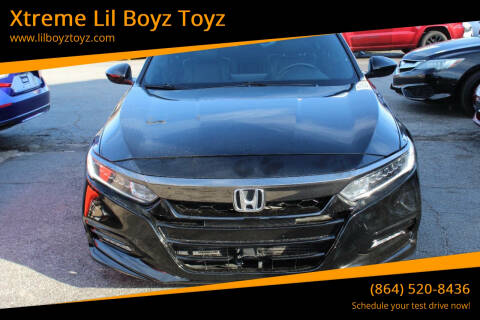 2018 Honda Accord for sale at Xtreme Lil Boyz Toyz in Greenville SC