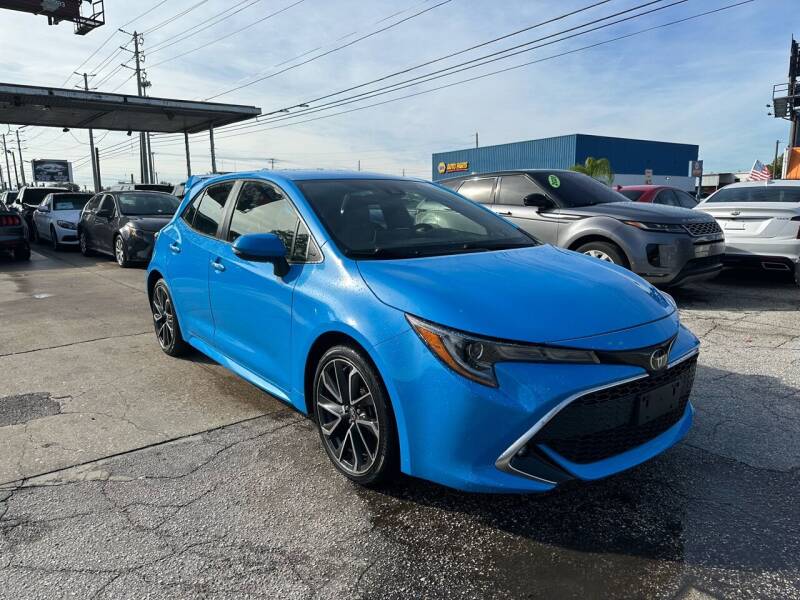 2019 Toyota Corolla Hatchback for sale at P J Auto Trading Inc in Orlando FL
