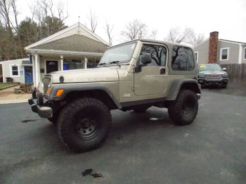2005 Jeep Wrangler for sale at AKJ Auto Sales in West Wareham MA