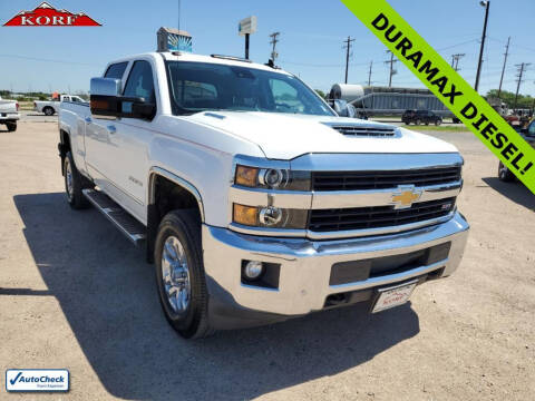 2017 Chevrolet Silverado 2500HD for sale at Tony Peckham @ Korf Motors in Sterling CO