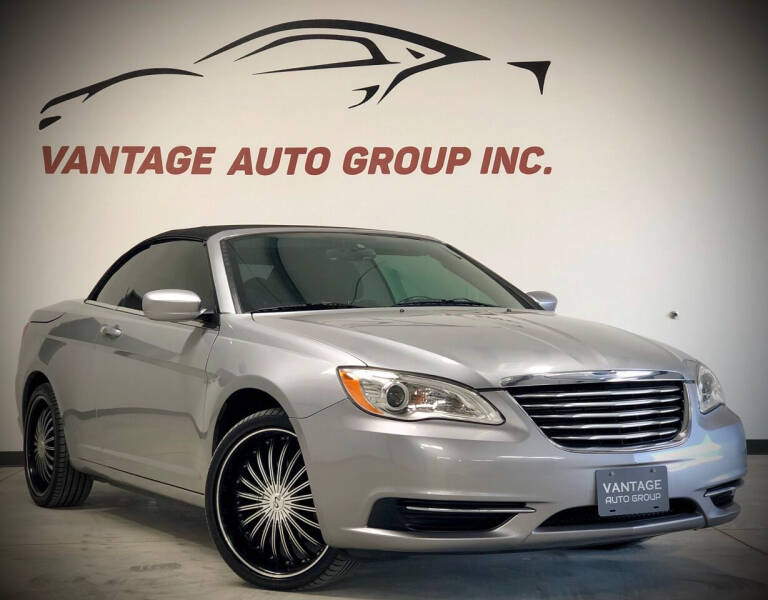 2013 Chrysler 200 Convertible for sale at Vantage Auto Group Inc in Fresno CA