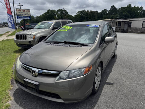 2007 Honda Civic for sale at Cars for Less in Phenix City AL