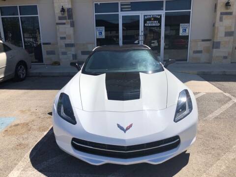 2014 Chevrolet Corvette for sale at Gold Star Motors Inc. in San Antonio TX