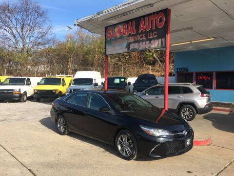 2015 Toyota Camry for sale at Global Auto Sales and Service in Nashville TN