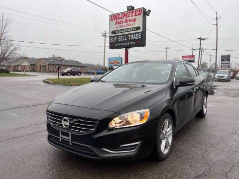 2015 Volvo S60 for sale at Unlimited Auto Group in West Chester OH