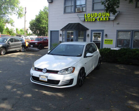 2015 Volkswagen Golf GTI for sale at Loudoun Used Cars in Leesburg VA