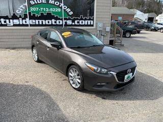 2017 Mazda MAZDA3 for sale at CITY SIDE MOTORS in Auburn ME