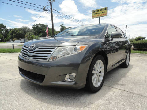2011 Toyota Venza for sale at GREAT VALUE MOTORS in Jacksonville FL