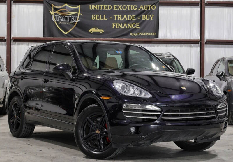 2014 Porsche Cayenne for sale at United Exotic Auto in Houston TX