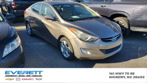 2013 Hyundai Elantra for sale at Everett Chevrolet Buick GMC in Hickory NC