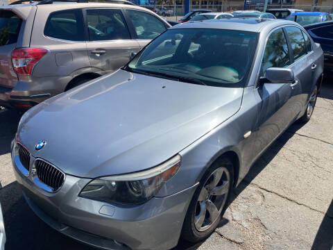 2007 BMW 5 Series for sale at UNIQUE AUTOMOTIVE GROUP in San Diego CA