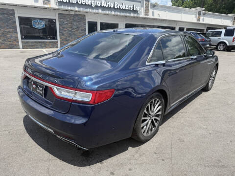2017 Lincoln Continental Select