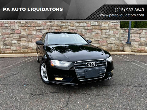 2013 Audi A4 for sale at PA AUTO LIQUIDATORS in Huntingdon Valley PA