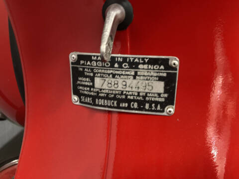1961 Vespa Piaggio