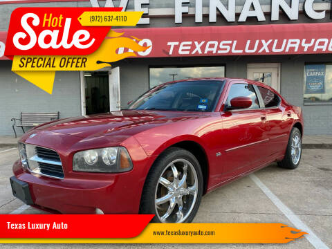 2010 Dodge Charger for sale at Texas Luxury Auto in Cedar Hill TX