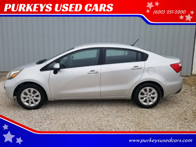 2012 Kia Rio for sale at PURKEYS USED CARS in Coffeyville KS