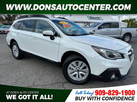 2018 Subaru Outback for sale at Dons Auto Center in Fontana CA