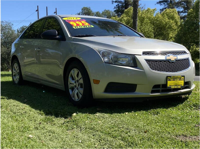 2014 Chevrolet Cruze for sale at D&I AUTO SALES in Modesto CA