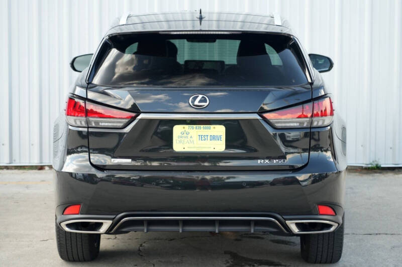 2022 Lexus RX 350 F SPORT Handling