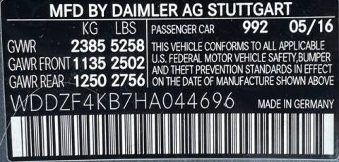 2017 Mercedes-Benz E-Class E 300 4MATIC