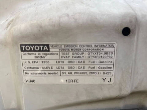 2016 Toyota 4Runner SR5