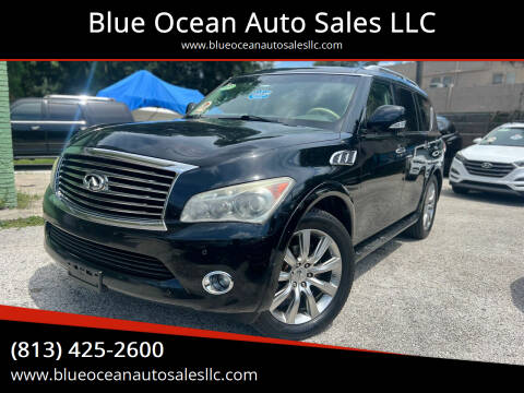 2012 Infiniti QX56 for sale at Blue Ocean Auto Sales LLC in Tampa FL