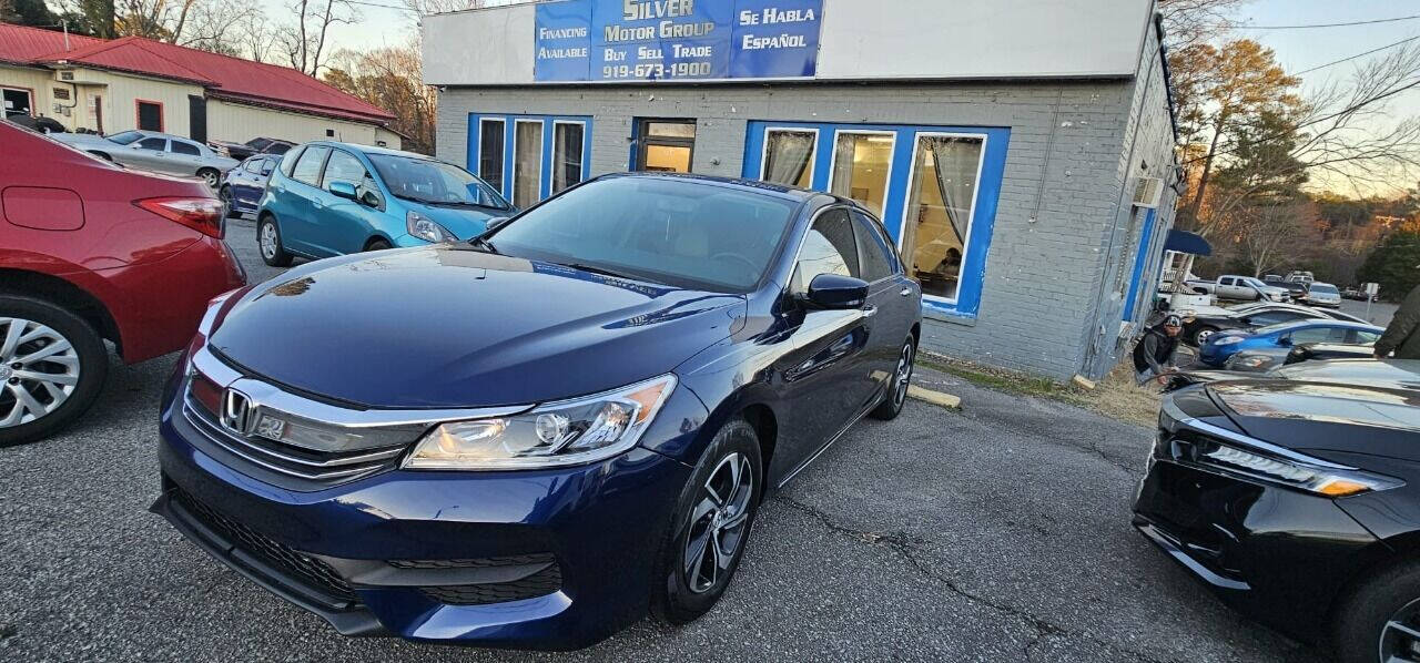 2016 Honda Accord for sale at Silver Motor Group in Durham, NC