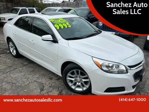 2015 Chevrolet Malibu for sale at Sanchez Auto Sales LLC in Milwaukee WI