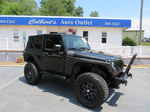 2010 Jeep Wrangler for sale at Colbert's Auto Outlet in Hickory NC