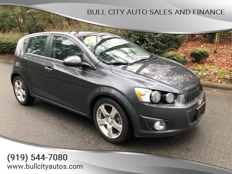 2012 Chevrolet Sonic for sale at Bull City Auto Sales and Finance in Durham NC