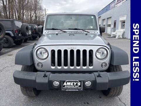 2015 Jeep Wrangler Unlimited for sale at Amey's Garage Inc in Cherryville PA