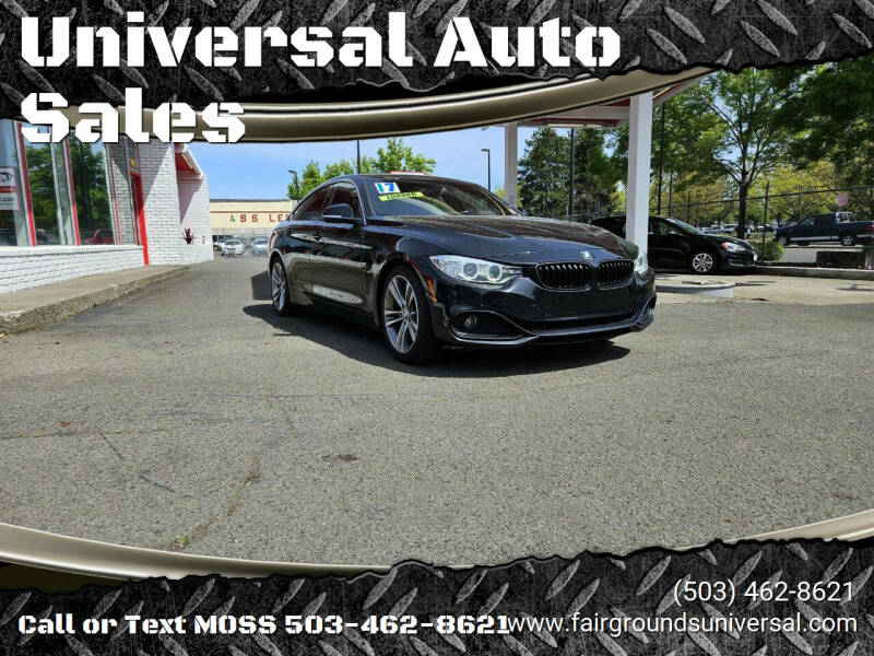 Used 2017 BMW 4 Series 430i with VIN WBA4F7C33HG788156 for sale in Salem, OR