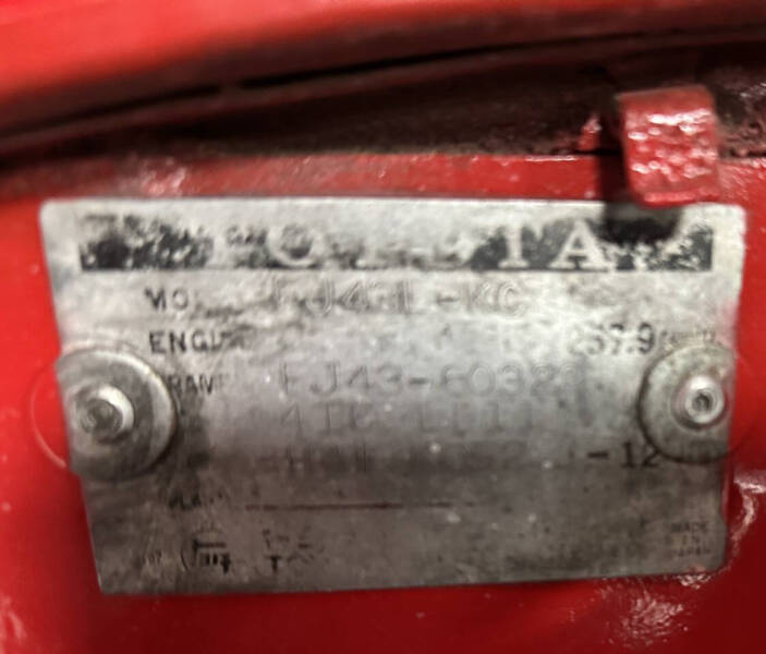 1979 Toyota Land Cruiser