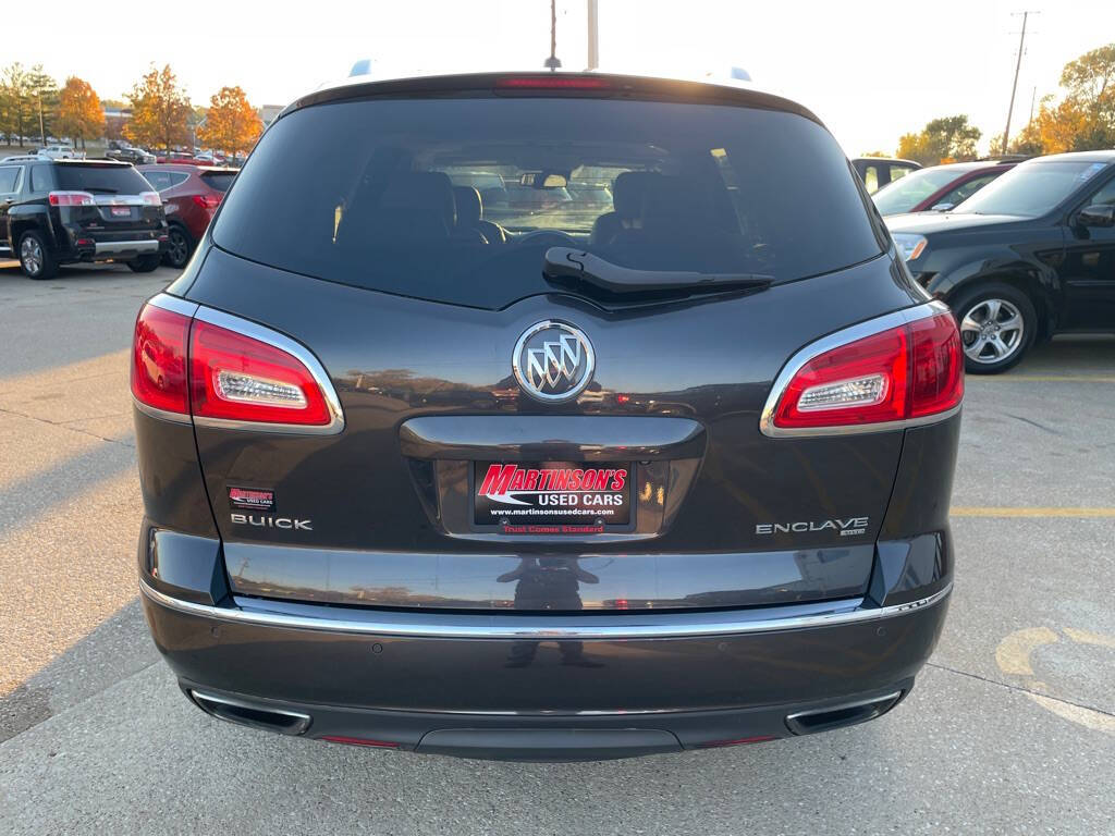 2014 Buick Enclave for sale at Martinson's Used Cars in Altoona, IA