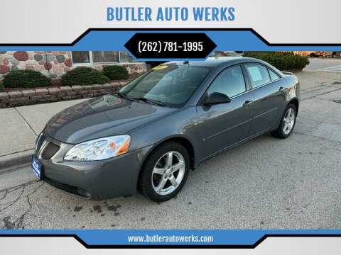 2008 Pontiac G6 for sale at BUTLER AUTO WERKS in Butler WI