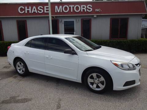 2014 Chevrolet Malibu for sale at Chase Motors Inc in Stafford TX