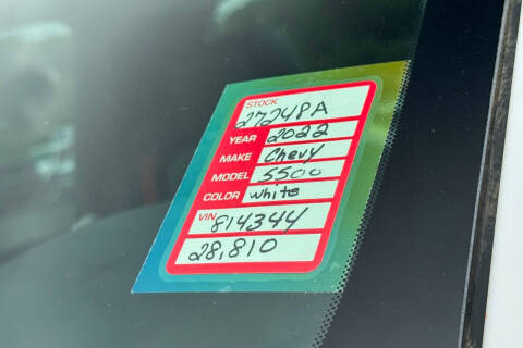 2022 Chevrolet Silverado 5500HD