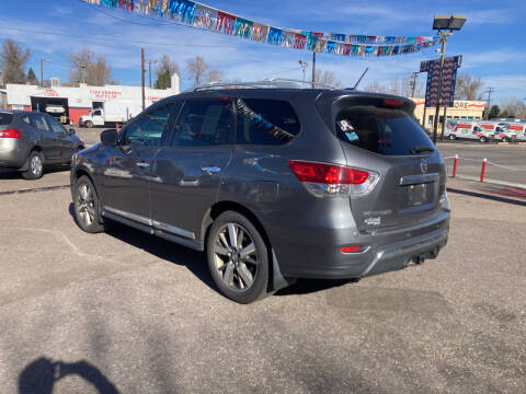 2015 Nissan Pathfinder for sale at FUTURES FINANCING INC. in Denver CO
