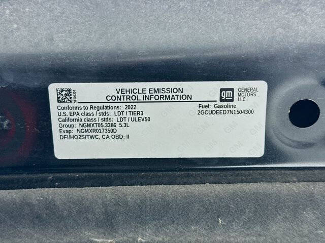 2022 Chevrolet Silverado 1500