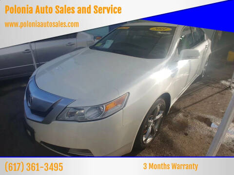 2011 Acura TL for sale at Polonia Auto Sales and Service in Boston MA
