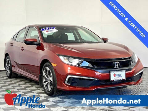 2020 Honda Civic for sale at APPLE HONDA in Riverhead NY