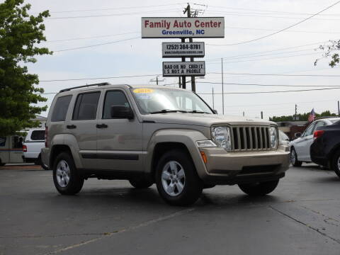 2010 Jeep Liberty for sale at FAMILY AUTO CENTER in Greenville NC
