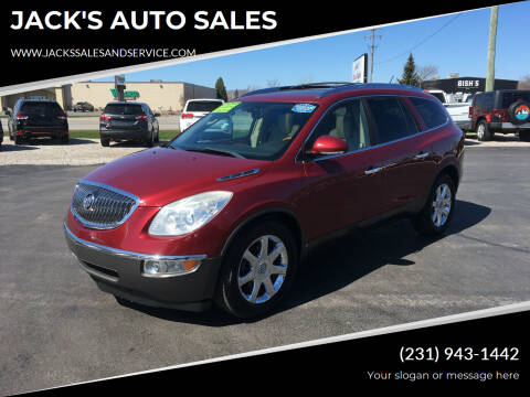 2009 Buick Enclave for sale at JACK'S AUTO SALES in Traverse City MI