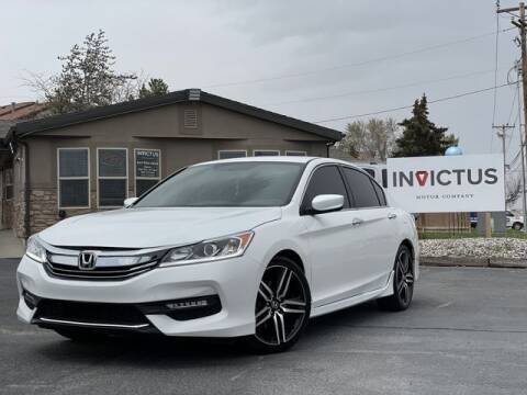 2017 Honda Accord for sale at INVICTUS MOTOR COMPANY in West Valley City UT