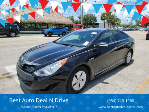 2015 Hyundai Sonata Hybrid for sale at Best Auto Deal N Drive in Hollywood FL
