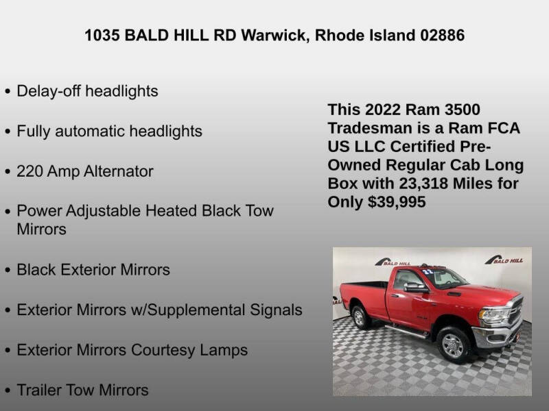 2022 RAM 3500 Tradesman