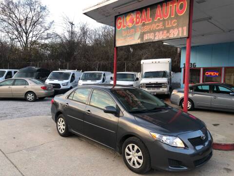 2010 Toyota Corolla for sale at Global Auto Sales and Service in Nashville TN